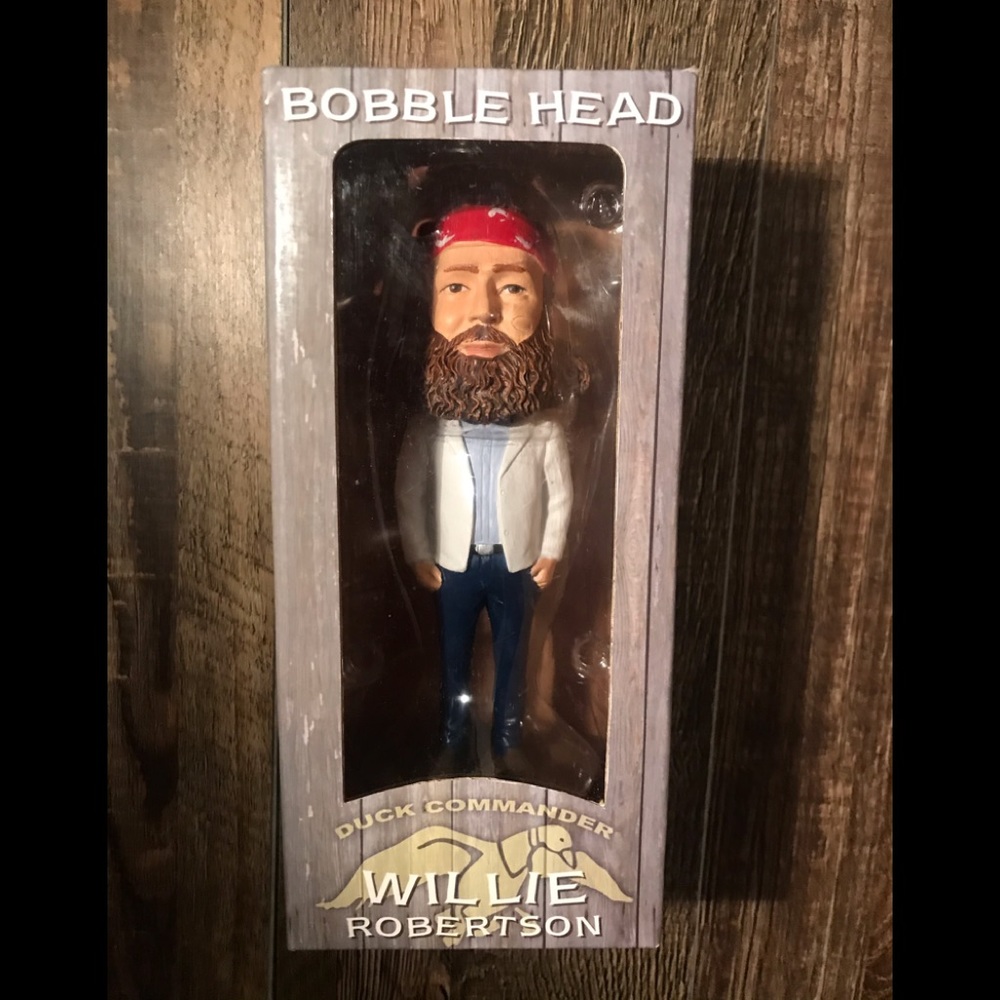 New Duck Dynasty Willie & Si Robertson Bobbleheads
